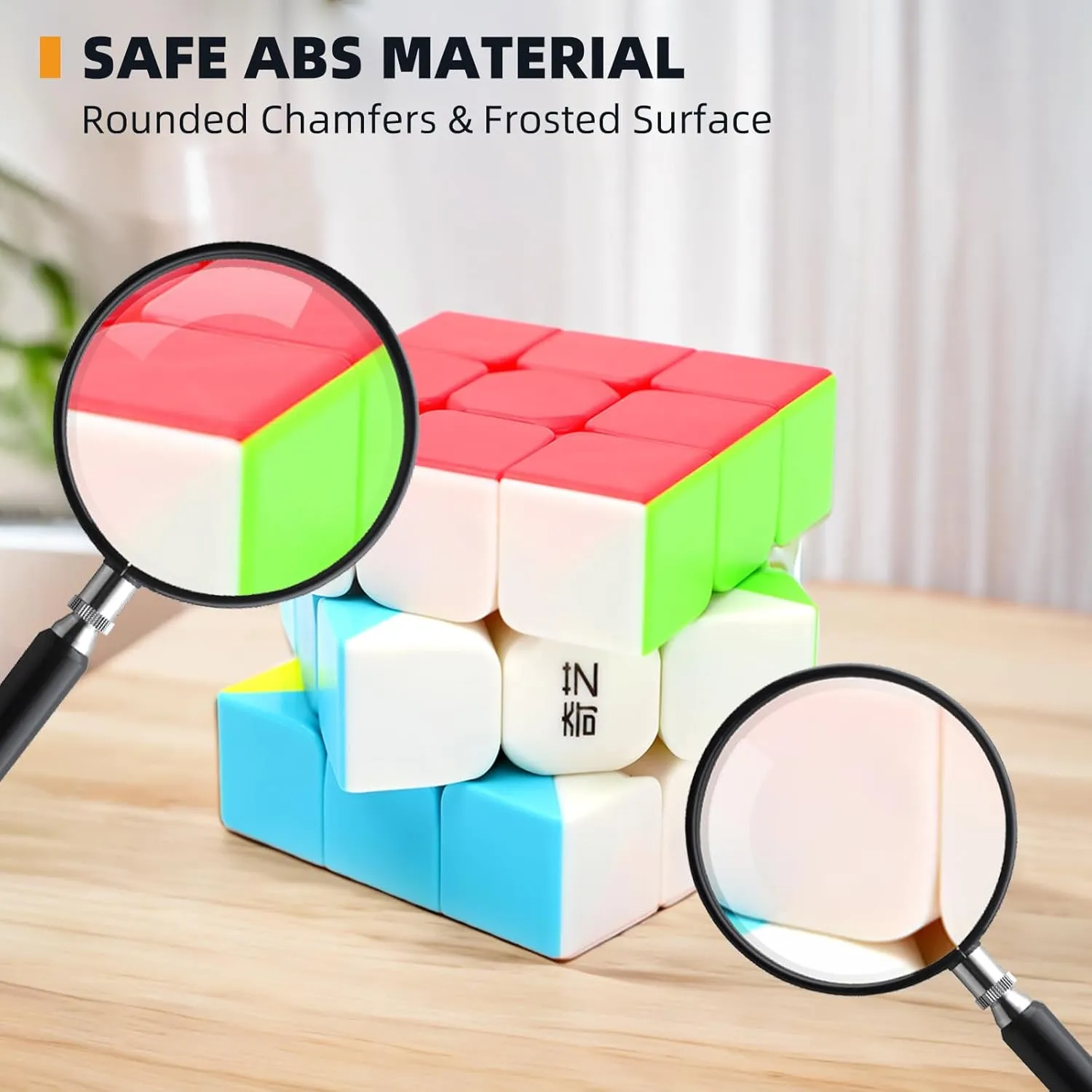 Speed Cube Set 5 Pack Color | Includes 3x3 Cube, Megaminx Cube, Pyraminx Cube, Mirror Cube, Skewb Cube | Puzzle Cube Bundle for Kids & Adults
