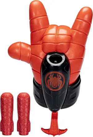 Spidey and His Amazing Friends Miles Morales: Spider-Man Web Launcher, Marvel Preschool Role Play Toy Blaster for Kids Ages 4 and Up