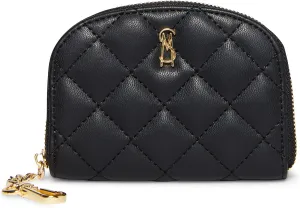 Steve Madden Women's Bjadez Card Case Wallet JADEZ Dome Zipper Pouch
