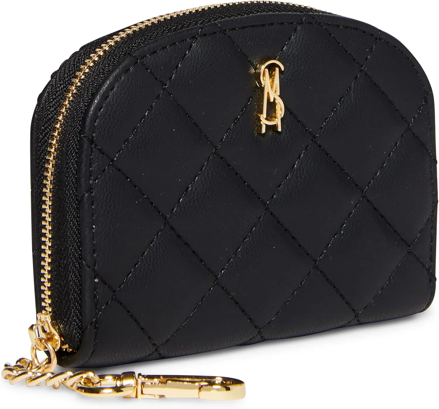 Steve Madden Women's Bjadez Card Case Wallet JADEZ Dome Zipper Pouch