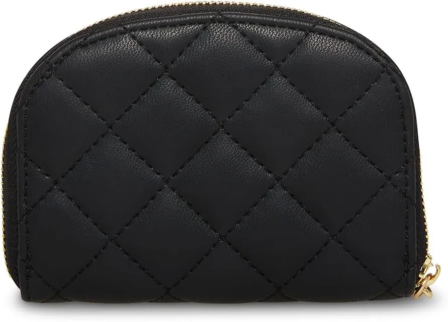 Steve Madden Women's Bjadez Card Case Wallet JADEZ Dome Zipper Pouch