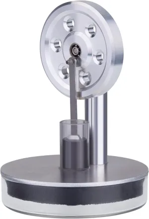 Stirling Engine Model Kits, LTD Engine Model with Low Temperature Difference, Desktop Display, Scientific DIY Toys Gifts for Kids and Adults