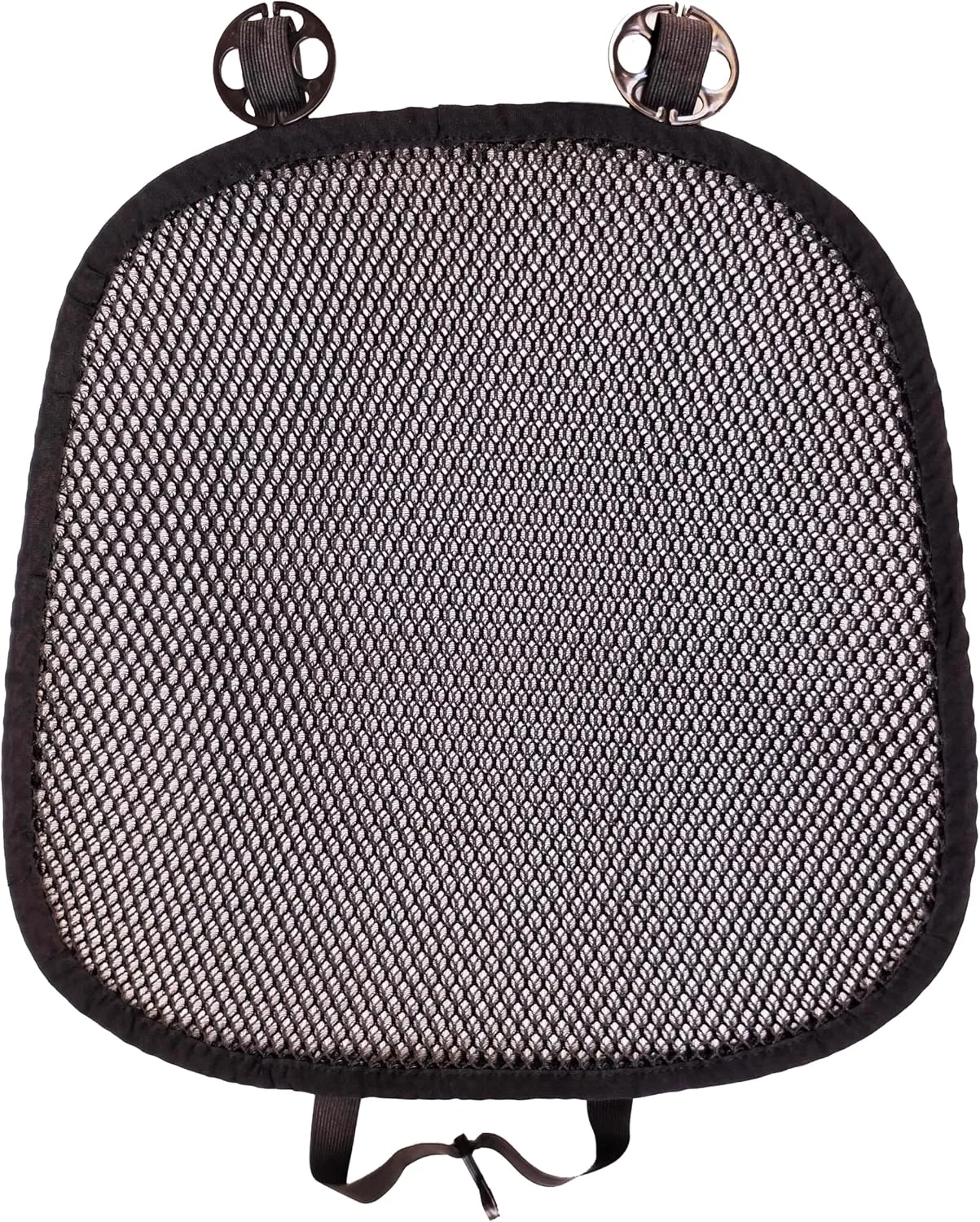 Summer Cool 3D Air Mesh Breathable Car Seat Cushion Pad Universal Auto Cushion Cover Set Interior Accessories (Black, 1 Pack seat pad)