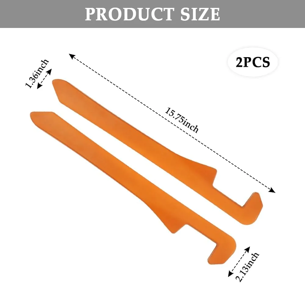 Super Flexible Car Seat Gap Filler,Durable Car Organizer Between Seats for Tightly Filling Seat Gaps,Universal CCar Side Seat Gap Filler CCar Accessories for Women & Men (Orange/2PCS)…