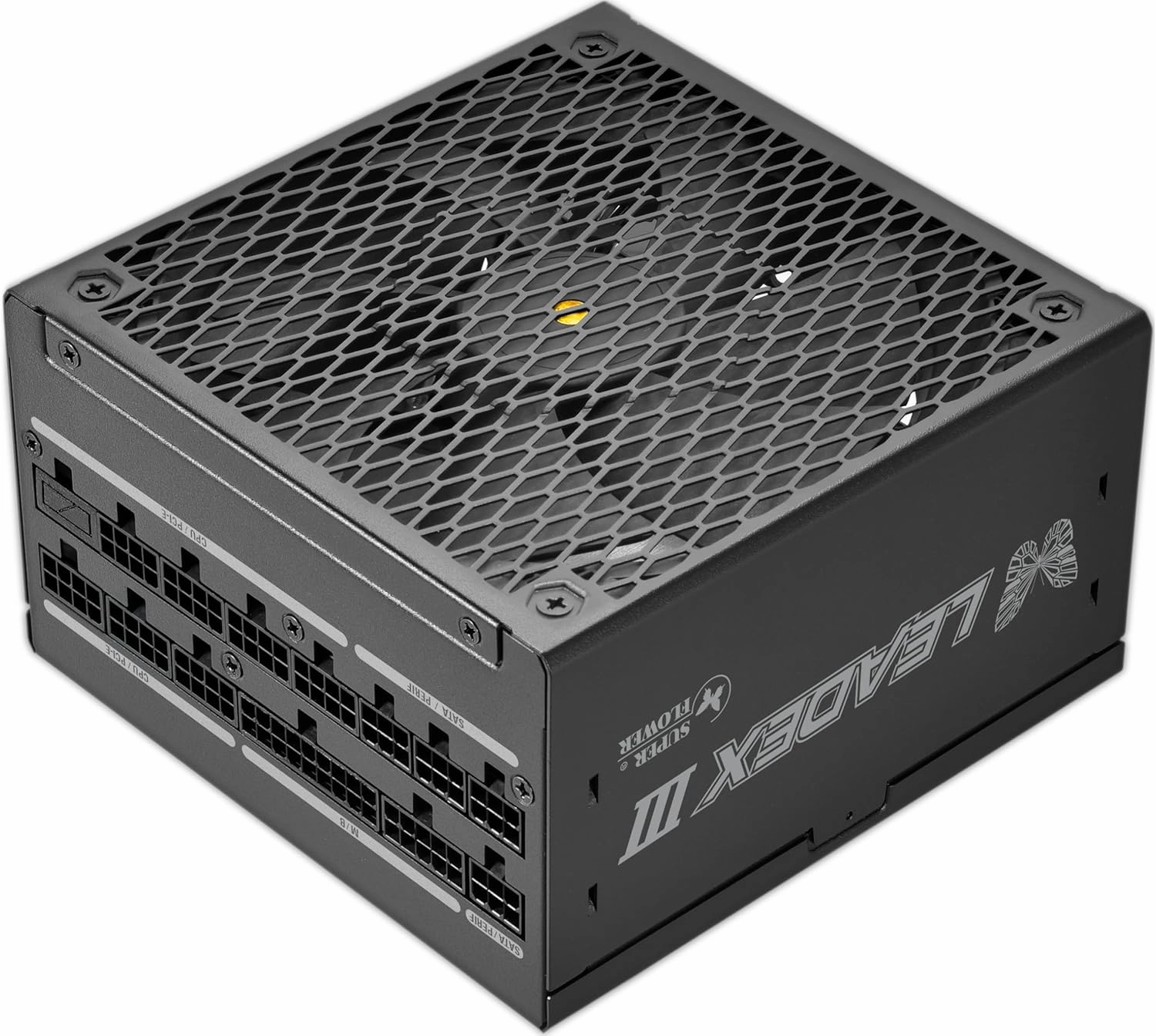 Super Flower Leadex III ATX 3.1 850W Cybenetics Gold Certified, 80  Gold, 10 Years Warranty, ECO Semi-Fanless Mode, FDB Fan with Copper Shaft, Full Modular Power Supply, SF-850F14GE, Black