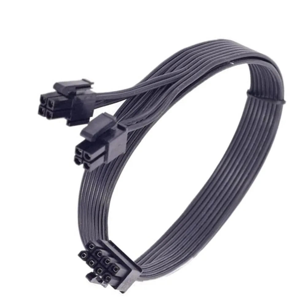 Suyitai DC in Power Jack Charging Cable Connector Replacement for Cooler Master V700 V850 V1000 V1200 CPU 8 (Pin) to 4 4pin 8 (Pin) Power Supply Cable 60cm