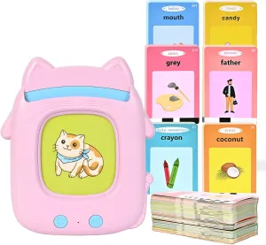Talking Flash Cards for Toddlers, Kids Toys for 3 4 5 6 Year Old Boys and Girls, Learning Educational Toys with 224 Sight Words, Toddler Learning Activities Cards,Toddler Toy for Christmas Birthday