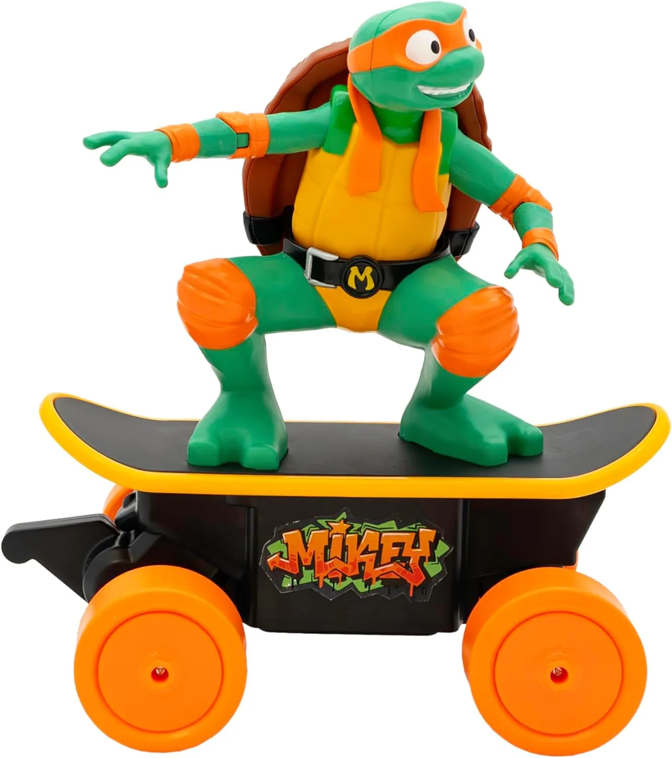 Teenage Mutant Ninja Turtles Mikey Cowabunga Skate RC - Imitates Real Skate Tricks - Toys and Gifts for Children Ages 5 