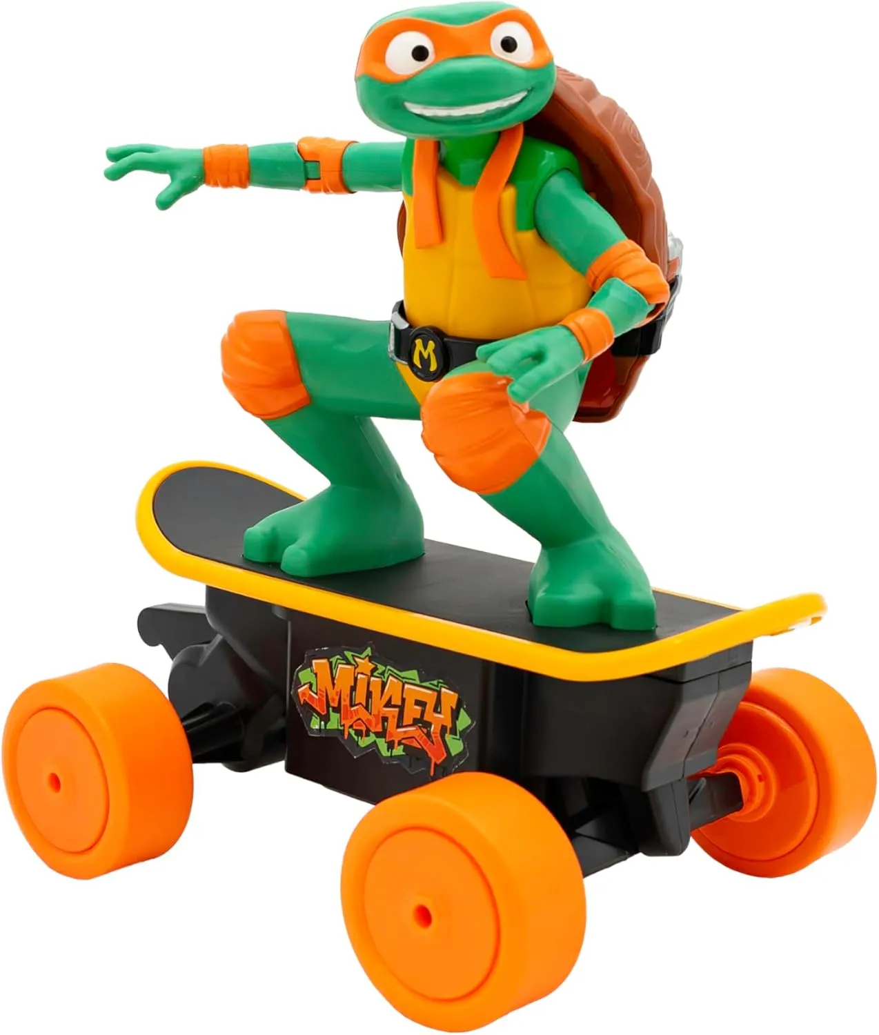 Teenage Mutant Ninja Turtles Mikey Cowabunga Skate RC - Imitates Real Skate Tricks - Toys and Gifts for Children Ages 5 