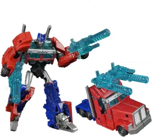 TFP Prime Deformation Alloy Car Robots Manual Assemble Action Figure Gifts Collectible Model Ornaments Statue Limited Edition, Multicolor（Optimus Prime Orion Pax）