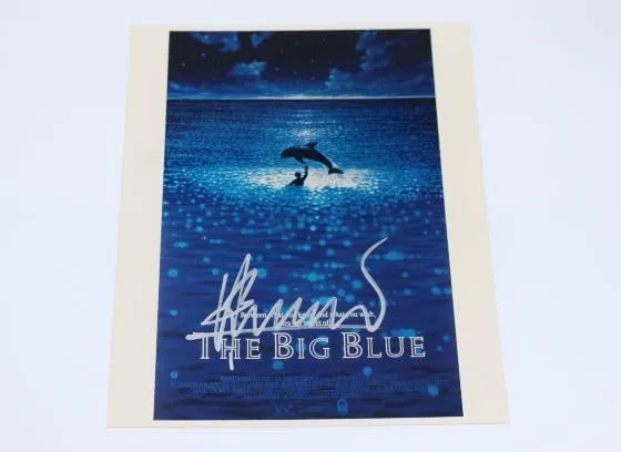 The Big Blue Director Luc Besson Hand Signed Autographed 8x10 Glossy Movie Poster Photo Loa