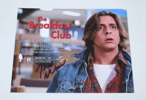 The Breakfast Club John Bender Authentic Judd Nelson Signed Autographed 8x10 Movie Poster Photo Loa