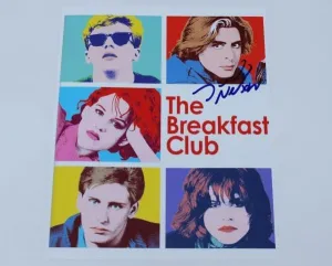 The Breakfast Club John Bender' Judd Nelson Authentic Signed Autographed 8x10 Glossy Movie Poster Photo Loa