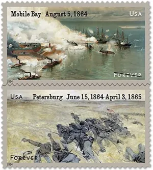 The Civil War: 1864 Sheet 12 Forever Stamps . .