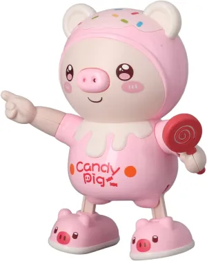 TOPINCN Dancing Pig Electronic Toys Play Dancing Pig Interactive Toys Cool Light Clear Sound Home Entertainment ()