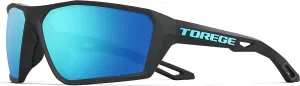 TOREGE Polarized Sports Sunglasses for Men Women Fishing Running Driving Cycling Sunglasses