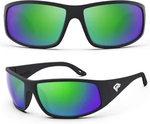 TOREGE Polarized Sunglasses for Men and Womens Oversized Sunglasses UV Protection, Baseball Golf Sun Glasses TR28 TR29 TR30