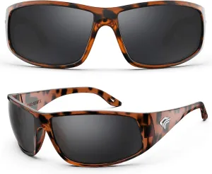 TOREGE Polarized Sunglasses for Men and Womens Oversized Sunglasses UV Protection, Baseball Golf Sun Glasses TR28 TR29 TR30