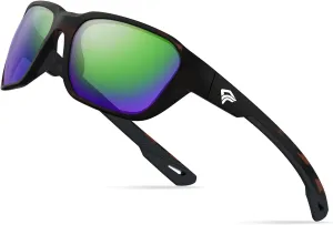 TOREGE Polarized Sunglasses for Men and Womens Oversized Sunglasses UV Protection, Baseball Golf Sun Glasses TR28 TR29 TR30