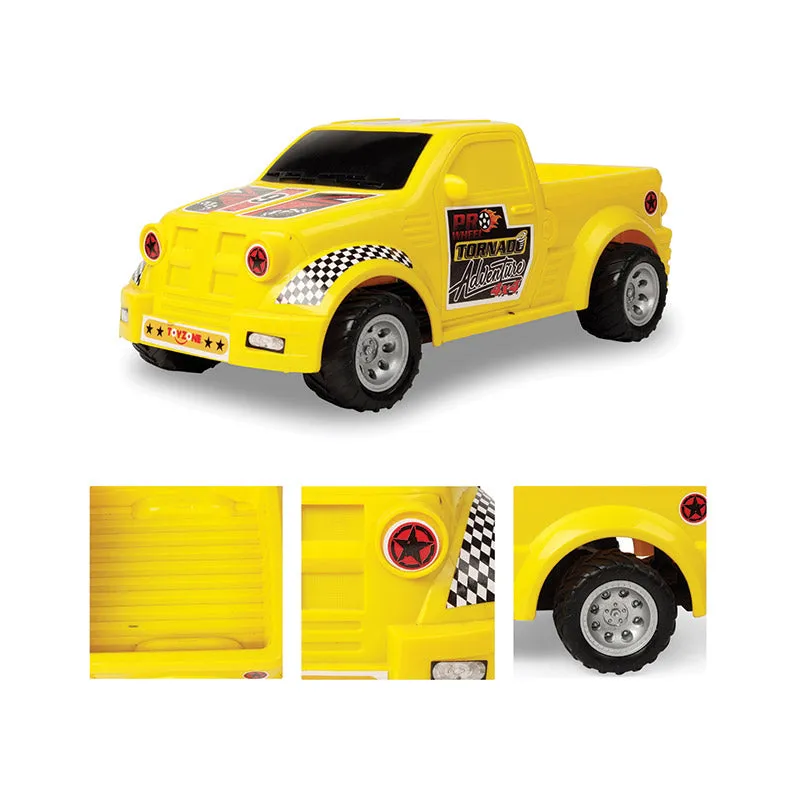 Tornado Racing Car | Friction Powered Toy | Unbreakable Toy | Push and Go | Made in India | For kids 2  year