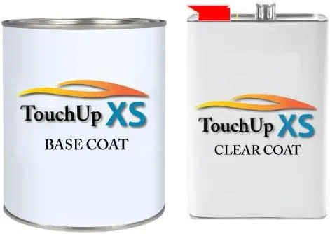 TouchupXS-Perfect Match for Nissan Murano EAW Pacific Sunset Metallic Half Pint Basecoat and 1K Quart Clearcoat Kit