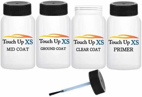 TouchupXS-Perfect Match for Subaru WRX K1X Crystal White Pearl 1oz Basecoat Clearcoat and Primer with E-Z Dabber