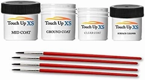 TouchupXS-Perfect Match for Subaru WRX K1X Crystal White Pearl 2oz & 1oz Combo Touch Up Kit with Surface Cleaner