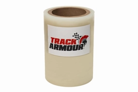 TRACK ARMOUR] 6" x 100' - Temporary Paint Protection Film for Car, Truck or Motorcycle. Clear Adhesive Film to Protect Paint, Clear Bra or Wrap for Track Days, Road Trips and Off-Roading