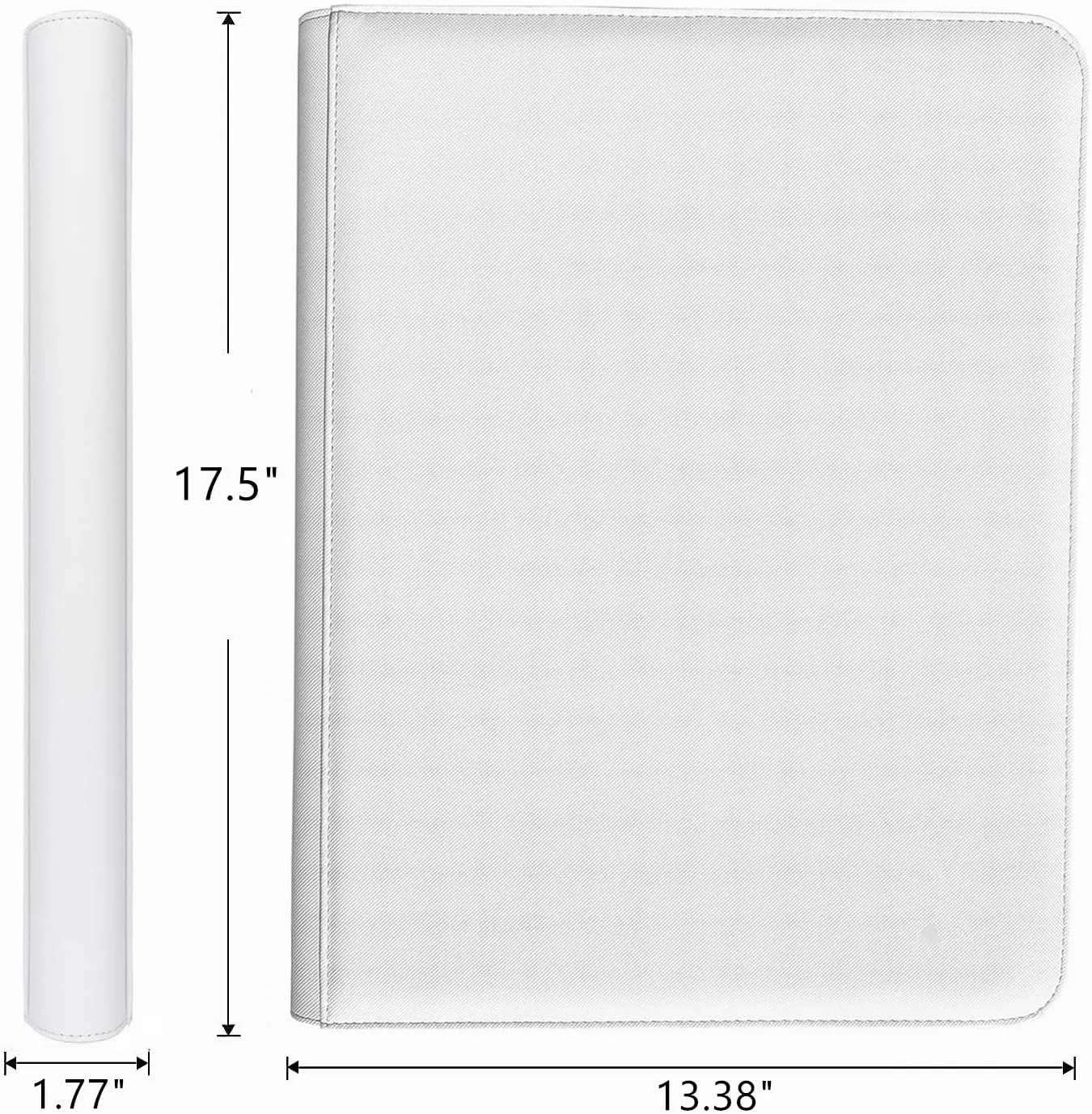 Trading Card Binder 16 Pocket, 1000  Pockets Ringless PU Cover Card Collection Binder, Double Sided Card Binder Collector Album, Card Folder for MTG, TCG, Sports Cards, Game Cards