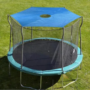 Trampoline Shade Cover, Trampoline Cover, 6ft,8ft,10ft,12ft,14ft,16ft Trampoline Tent Cover, Trampoline Tent, Trampoline Spring Cover, Foldable Sun Protection Trampolines Canopy Anti-Uv,16ft