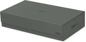 Ultimate Guard Omnihive 1000 , Deck Case for 1000 Double-Sleeved TCG Cards   2 removable Trays, Grey, Magnetic Closure & Microfiber Inner Lining