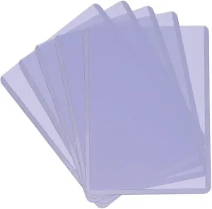 Ultra Pro 3" X 4" Clear Regular Toploader 25ct Top Loaders for Cards Baseball Card Protectors Hard Plastic Sleeves (Pack of 2)