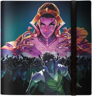 Ultra PRO - Foundations Liliana 12-Pocket PRO-Binder for Magic: The Gathering, TCG Cards, Football Cards, Toy Storage - Casual Organizer for Collectible Game Cards and More, For Boys, Kids, Adult