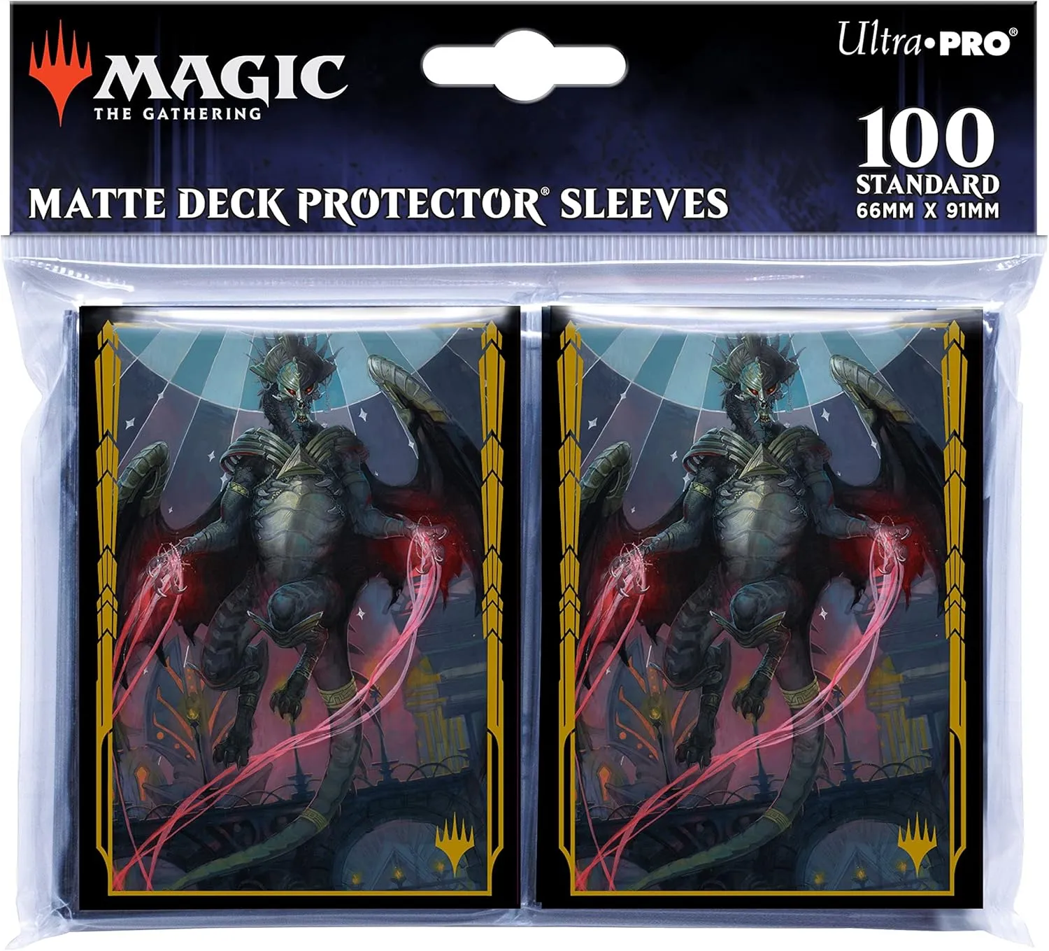Ultra PRO - Magic: The Gathering - Streets of New Capenna 100ct Card Sleeves V3 - Protect Your Cards with ChromaFusion Technology and Prevent Wear and Tear on Your Collectible Cards