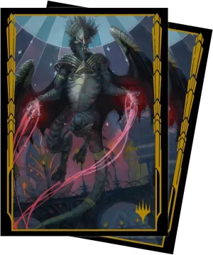 Ultra PRO - Magic: The Gathering - Streets of New Capenna 100ct Card Sleeves V3 - Protect Your Cards with ChromaFusion Technology and Prevent Wear and Tear on Your Collectible Cards