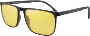 UMEINAC TECH Blue Light Glasses Men - Red Lens Sleep Glasses Blocking 550nm Blue/Green Light for Night Shift & Jet Lag Relief(C5 Yellow)