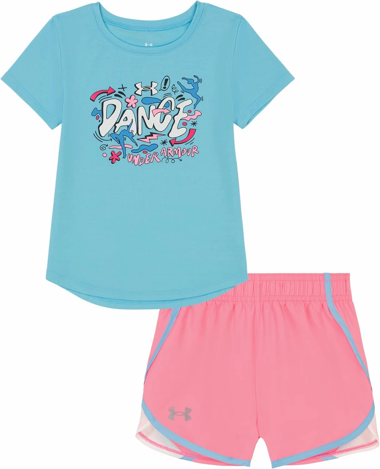 Under Armour baby-girls Outdoor Set, Coordinating Top & Bottom, Pants Or Shorts, Durable Stretch and Comfortable