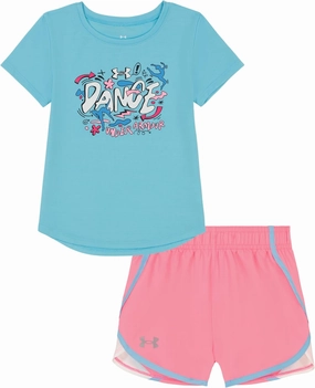 Under Armour baby-girls Outdoor Set, Coordinating Top & Bottom, Pants Or Shorts, Durable Stretch and Comfortable