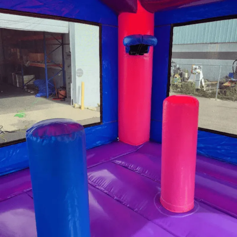 Unicorn Bounce House Rainbow Theme