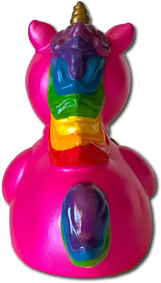 UniQuack - Floating Rubber Ducks - Collectible Bath Toy Gift for Kids & Adults of All Ages