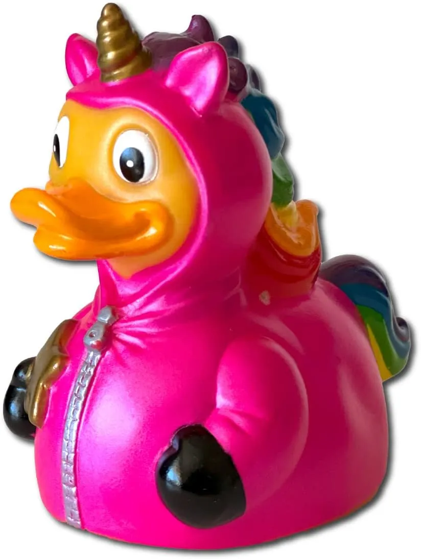 UniQuack - Floating Rubber Ducks - Collectible Bath Toy Gift for Kids & Adults of All Ages