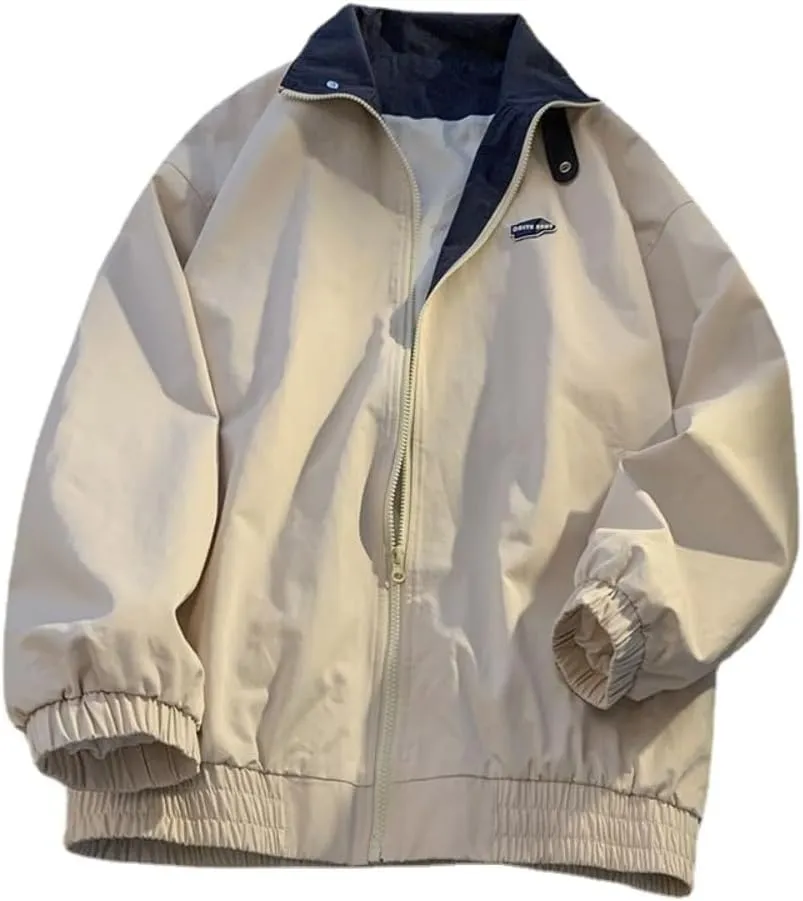 Unisex Varsity Jacket, Letter Winter Jackets for Men and Women Streetwear Bomber Coats