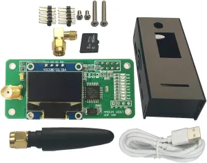 Upgraded MMDVM Hotspot Hat Board DMR YSF Dstar Raspbery P Zero W Pi Model 1b  2b 3b 4b Series Digital Voice Modem Walkie Talkie Worldwide UHF Antenna 0 Offset Two Colors OLED Screen