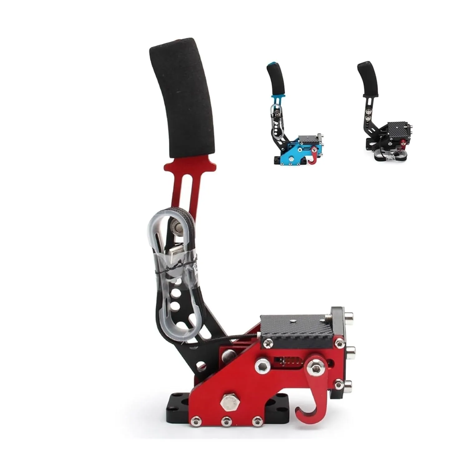 USB Handbrake Fit for SIM Racing Games Fit for Logitech G27/G29 Adjustable Fit for P-S4 P-S5 PC/Windows-A38R(Red)