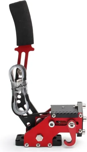 USB Handbrake Fit for SIM Racing Games Fit for Logitech G27/G29 Adjustable Fit for PS4 PS5 PC/Windows Red