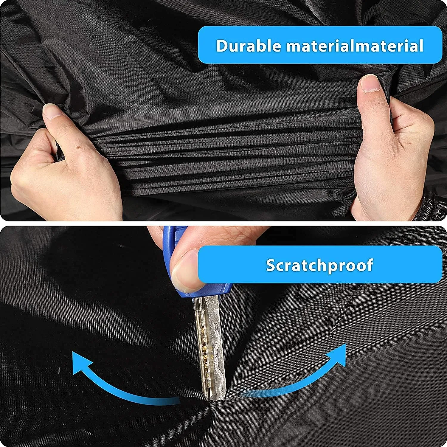 UV Protection SUV Car Cover Windproof Dustproof Scratch Resistant Outdoor Universal Full Car Covers for SUV M
