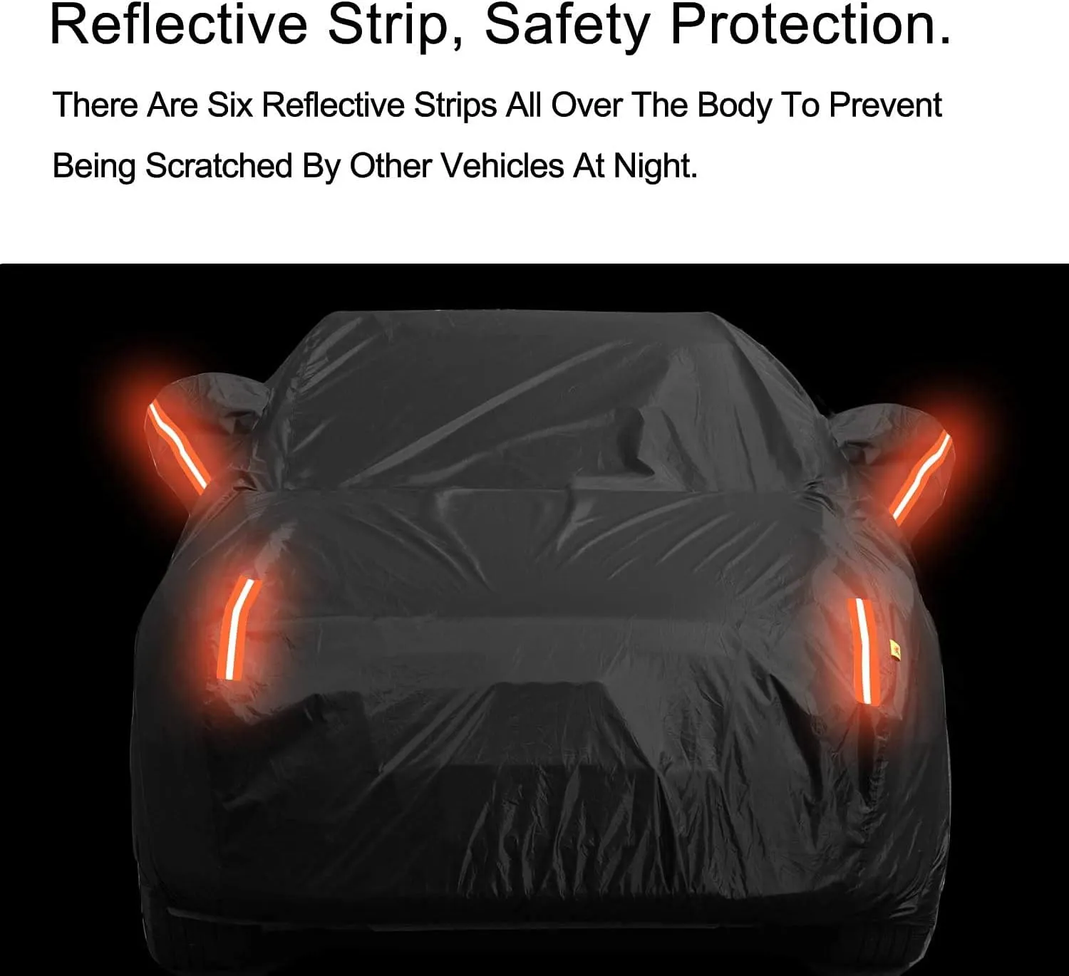 UV Protection SUV Car Cover Windproof Dustproof Scratch Resistant Outdoor Universal Full Car Covers for SUV M