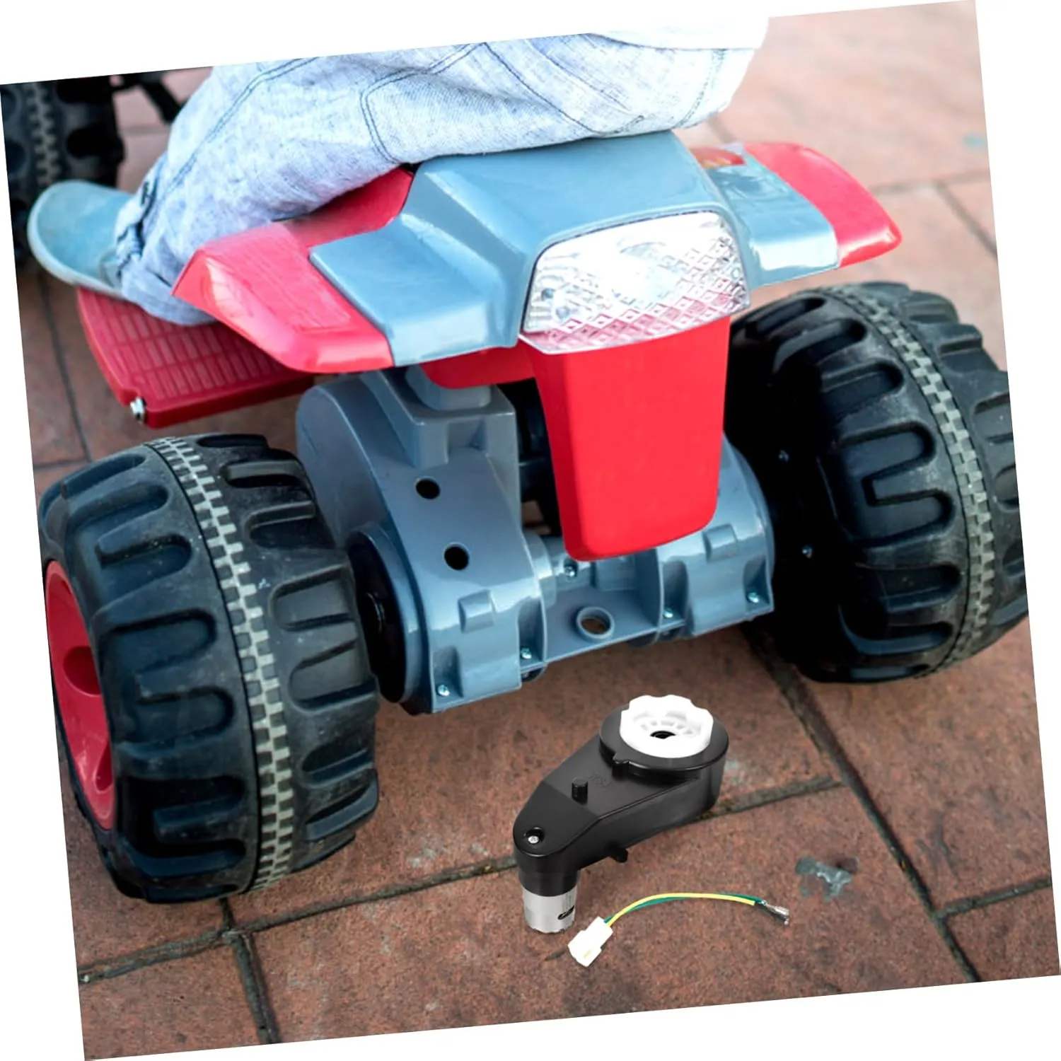 VICASKY Motor Gear Case for Boy Girl Electric Car High-Temperature Resistant Replacement for Projects Toys Compatible Motors