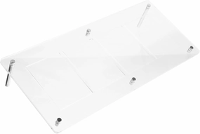 VICASKY Football Card Display Stand Card Stand Sports Card Display Rack Baseball Card Support Card Display Frame Baseball Card Display Trading Card Rack Transparent Acrylic