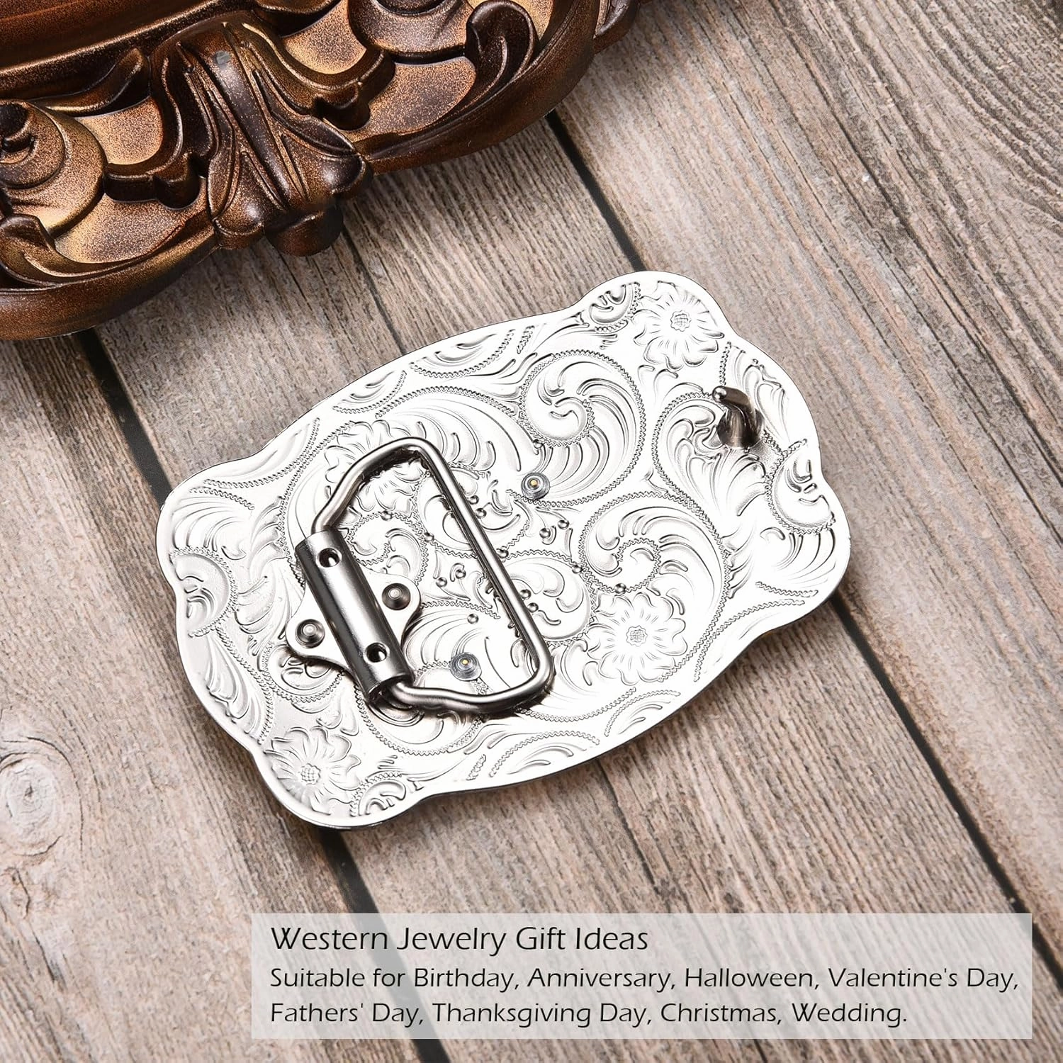 Western Initial Letter ABC to XYZ Belt Buckle for Men Women, Golden Capital Belt Buckle Jeans Accessory